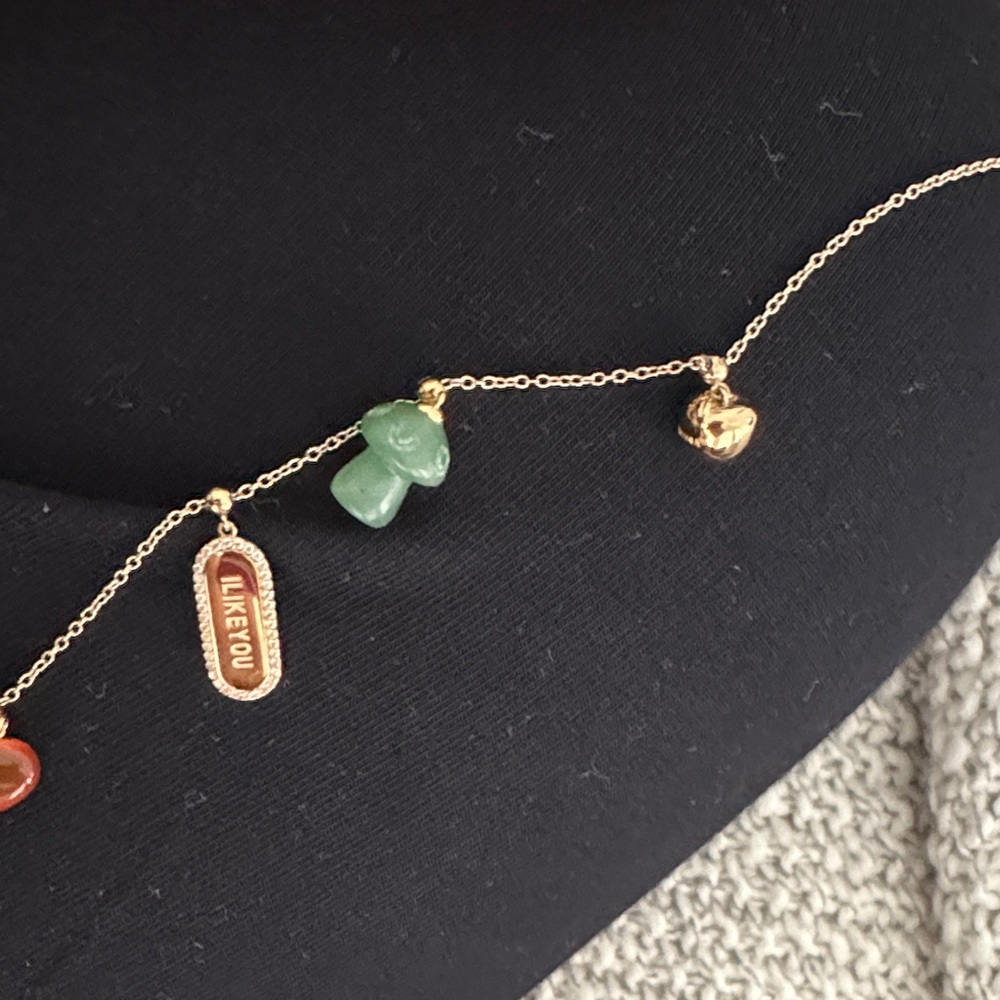 PdePaola Gold Charm Necklace - Picture 3 of 7